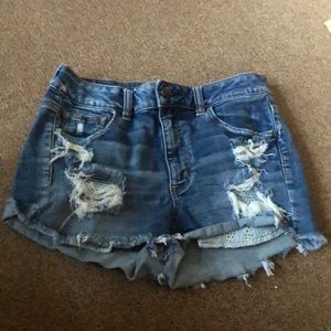 American Eagle jean shorts